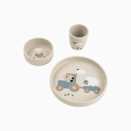 CONJUNTO DE JANTAR COM VENTOSA STICK&STAY - Image product