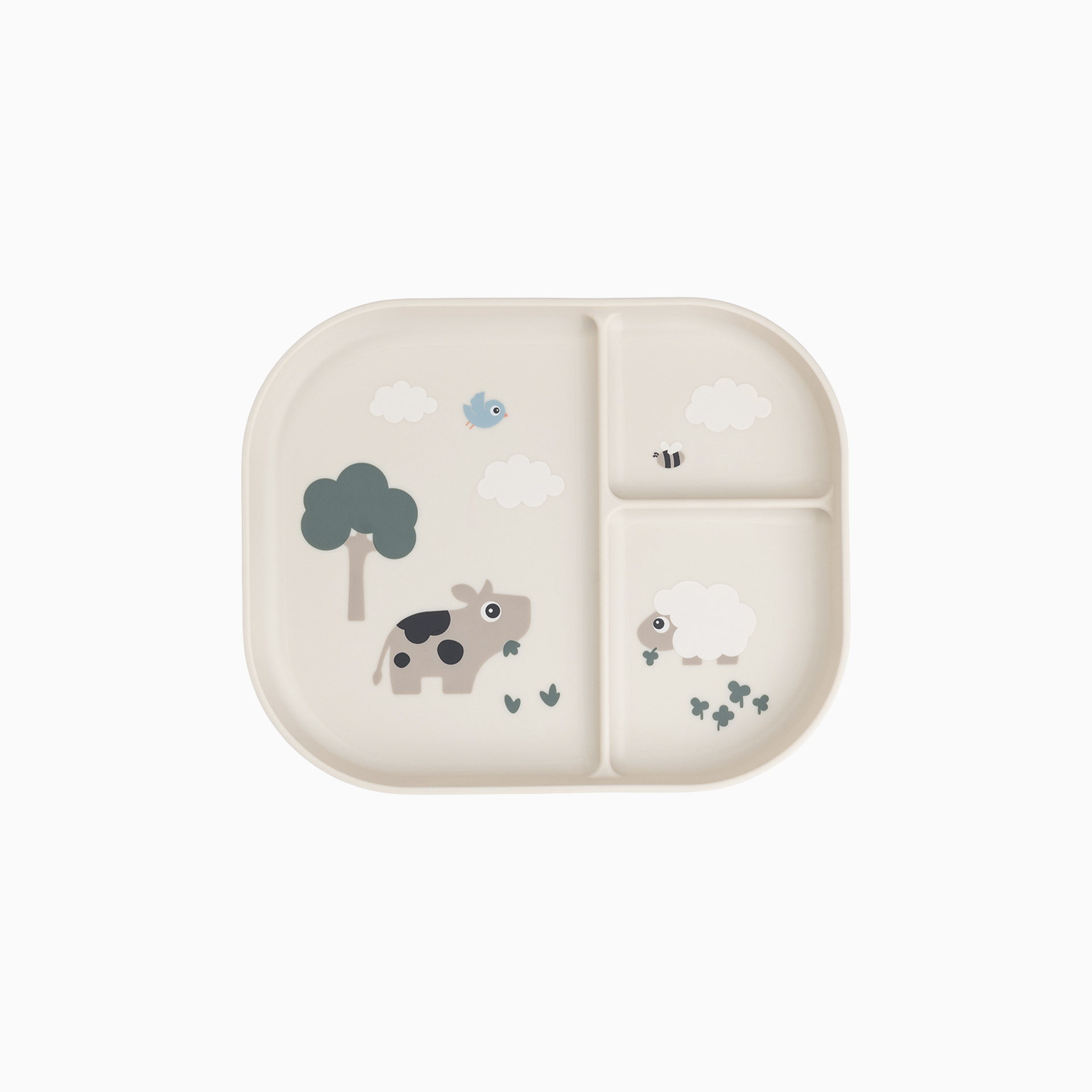PRATO DE COMPARTIMENTO FOODIE TINY FARM