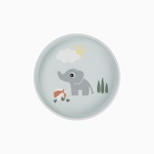 PRATO DE SILICONE STICK&STAY PLAYGROUND BLUE
