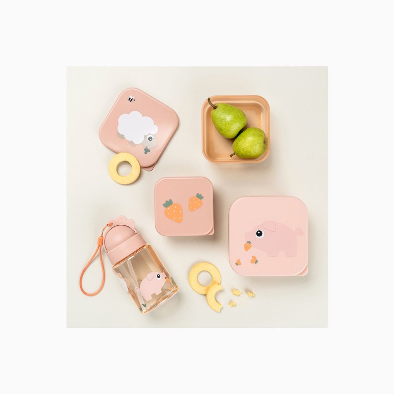 SET 3 LANCHEIRAS TINY FARM