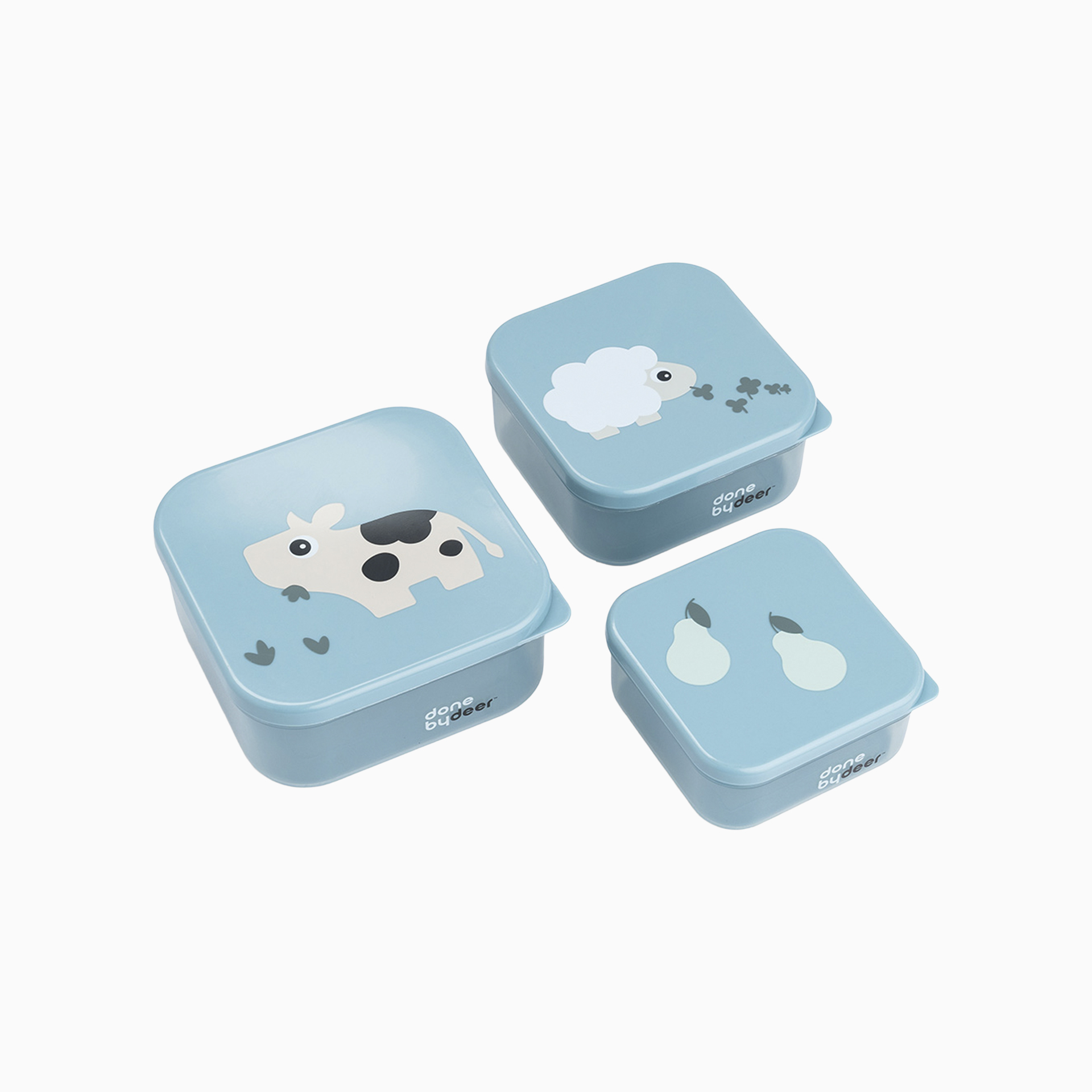 SET 3 LANCHEIRAS TINY FARM