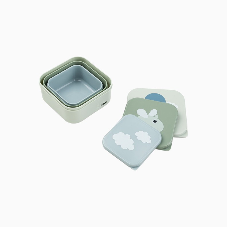 SET 3 LANCHEIRAS HAPPY CLOUDS