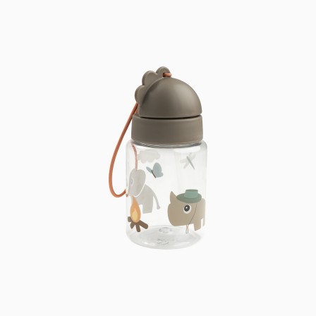 GARRAFA COM PALHINHA 280ML TINY TRAILS - Image product
