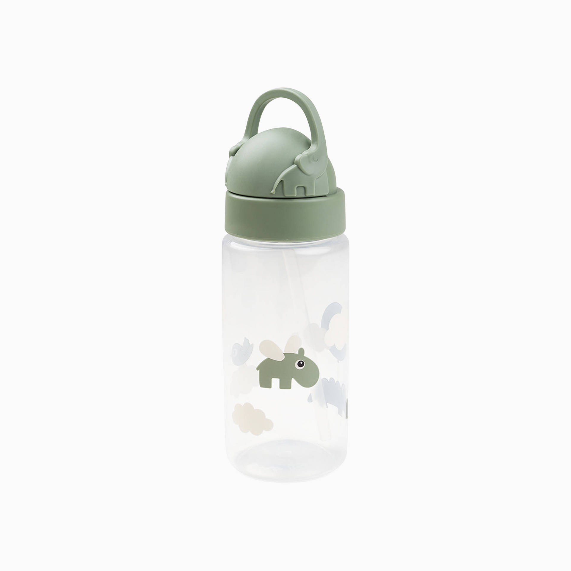 GARRAFA COM PALHINHA 350ML HAPPY CLOUDS