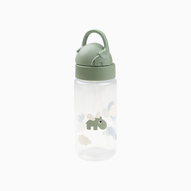 GARRAFA COM PALHINHA 350ML HAPPY CLOUDS