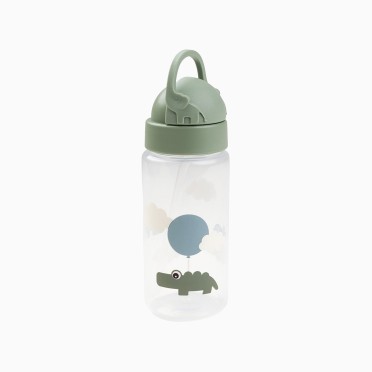 GARRAFA COM PALHINHA 350ML HAPPY CLOUDS