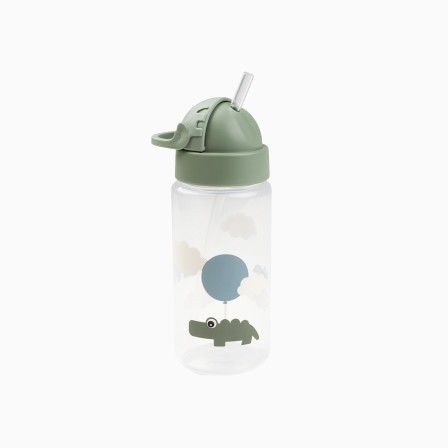GARRAFA COM PALHINHA 350ML HAPPY CLOUDS