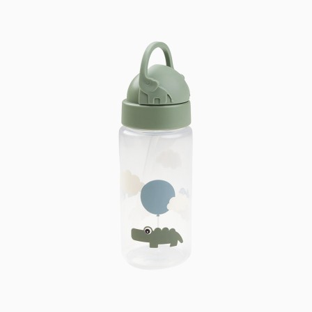 GARRAFA COM PALHINHA 350ML HAPPY CLOUDS - Image product