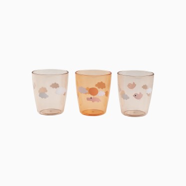 PACK 3 MINI COPOS YUMMY HAPPY CLOUDS