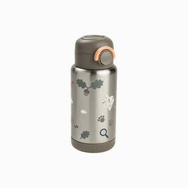 GARRAFA T�RMICA COM PALHINHA 340ML TINY TRAILS