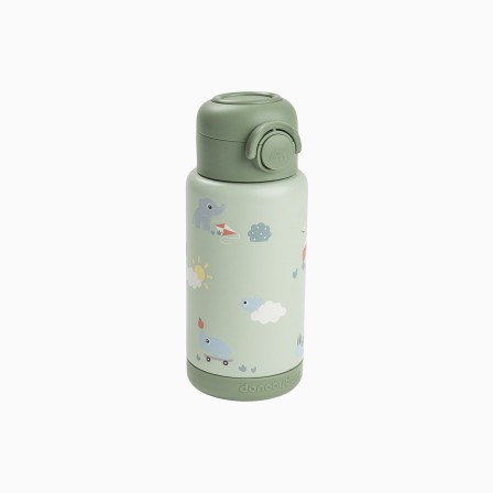 GARRAFA T�RMICA COM PALHINHA 340ML PLAYGROUND - Image product