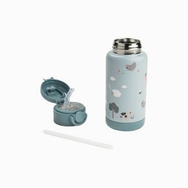 GARRAFA T�RMICA COM PALHINHA 340ML TINY FARM