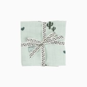 MUSSELINA 120X120 LALEE BLUE