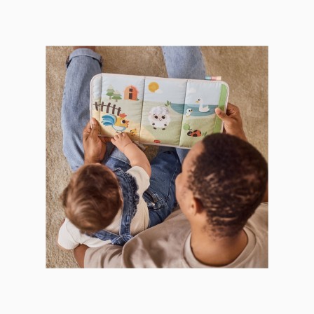 BRINQUEDO SENSORIAL 2 EM 1 TUMMY TIME FARMERS