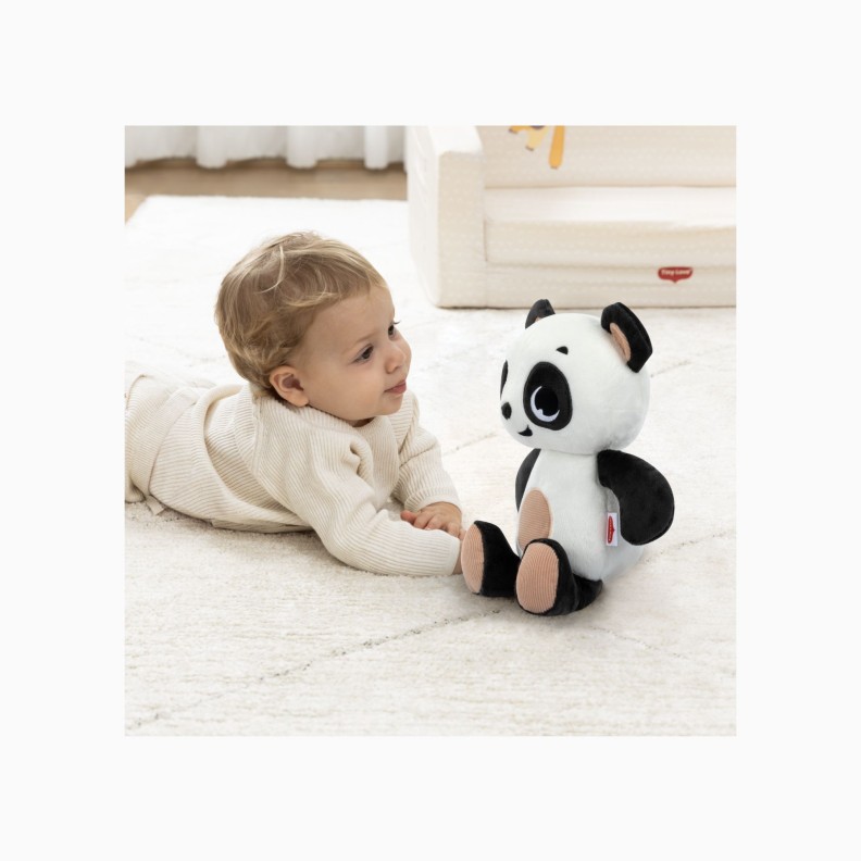 PELUCHE PANDA SNUGGLY BUDDY BLACK & WHITE DECOR