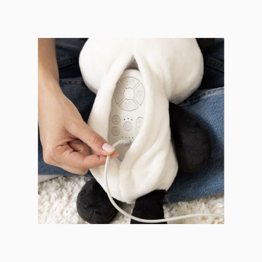 PELUCHE PANDA SNUGGLY BUDDY BLACK & WHITE DECOR