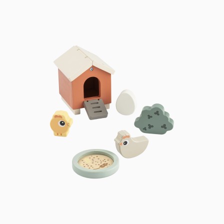 PLAY SET CLUCKY TINY FARM - Image product