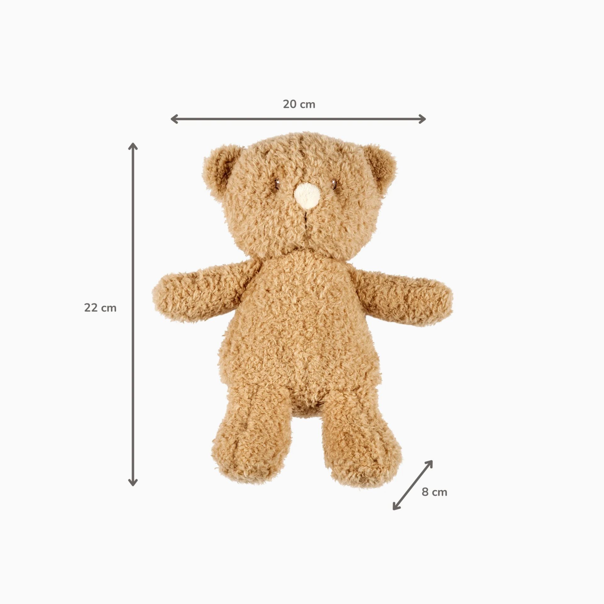 TEDDY URSO BEBÉ 24CM