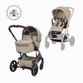 BALIOS S LUX TAUPE COM ALCOFA DOBRÁVEL ALMOND BEIGE