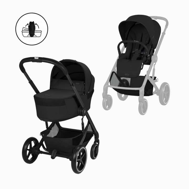 BALIOS S LUX BLACK COM ALCOFA DOBRÁVEL