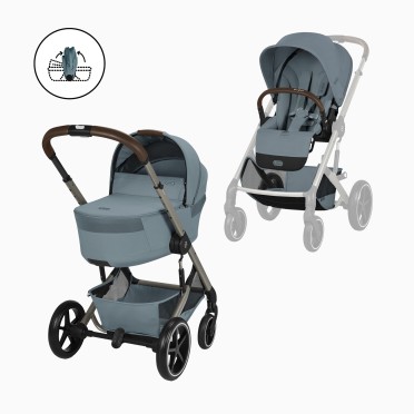 BALIOS S LUX TAUPE COM ALCOFA DOBRÁVEL