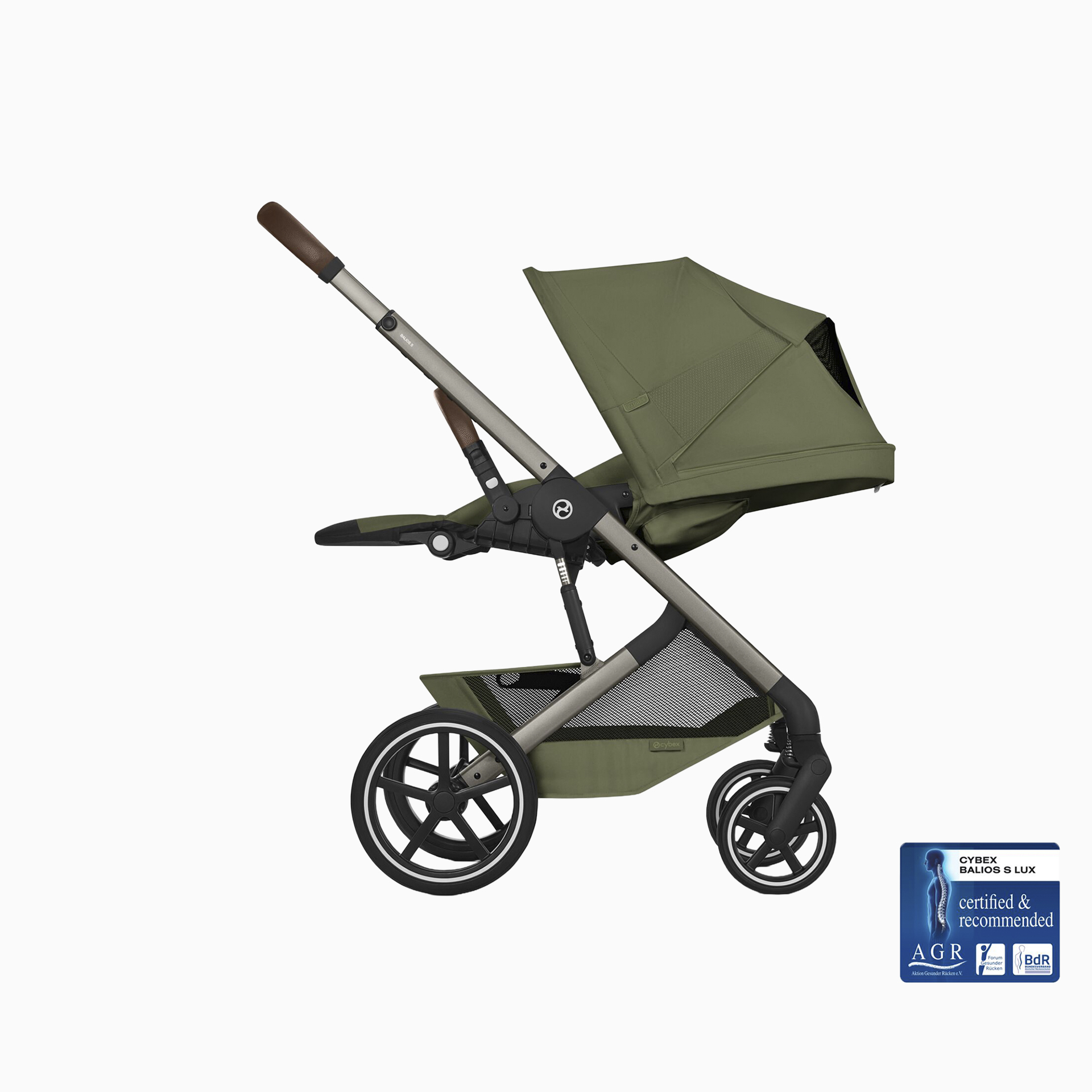 BALIOS S LUX TAUPE COM ALCOFA DOBRÁVEL