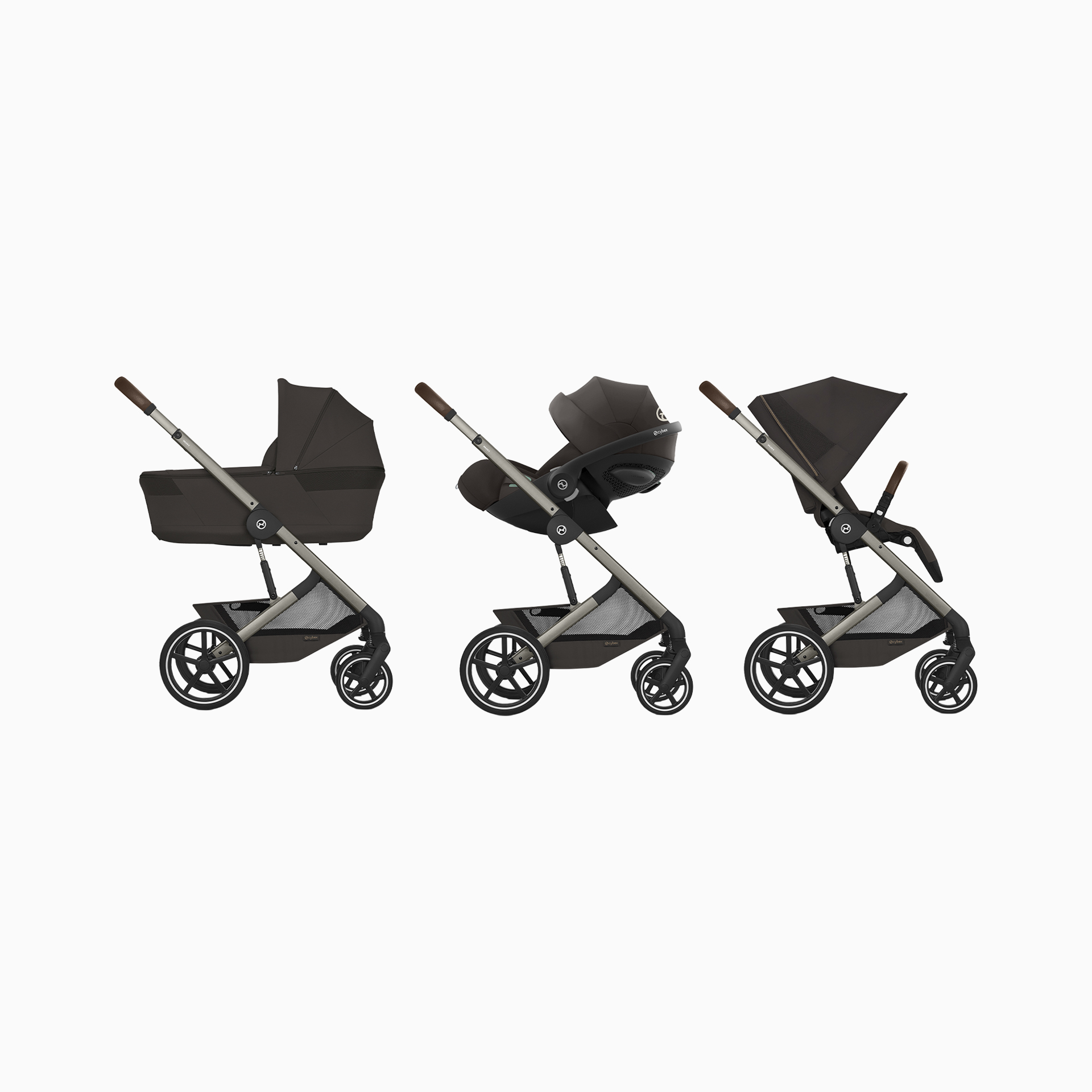 BALIOS S LUX TAUPE COM ALCOFA DOBRÁVEL