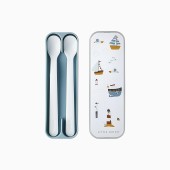 SET DE 2 COLHERES DE BEBE LONGAS MIO - SAILORS BAY