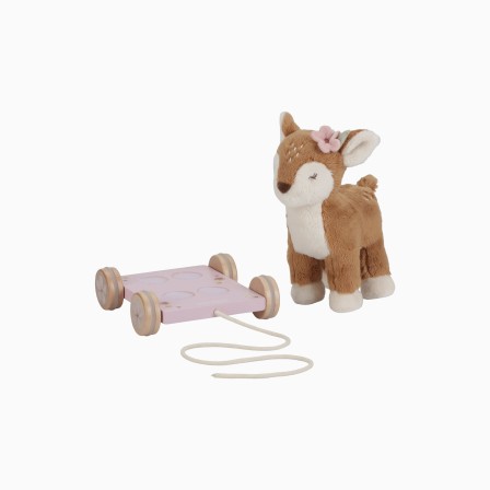 PULL-ALONG DEER - FAIRY GARDEN