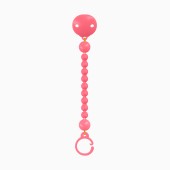 PRENDE CHUPETAS BOLITAS DE SILICONE INTENSE ROSA