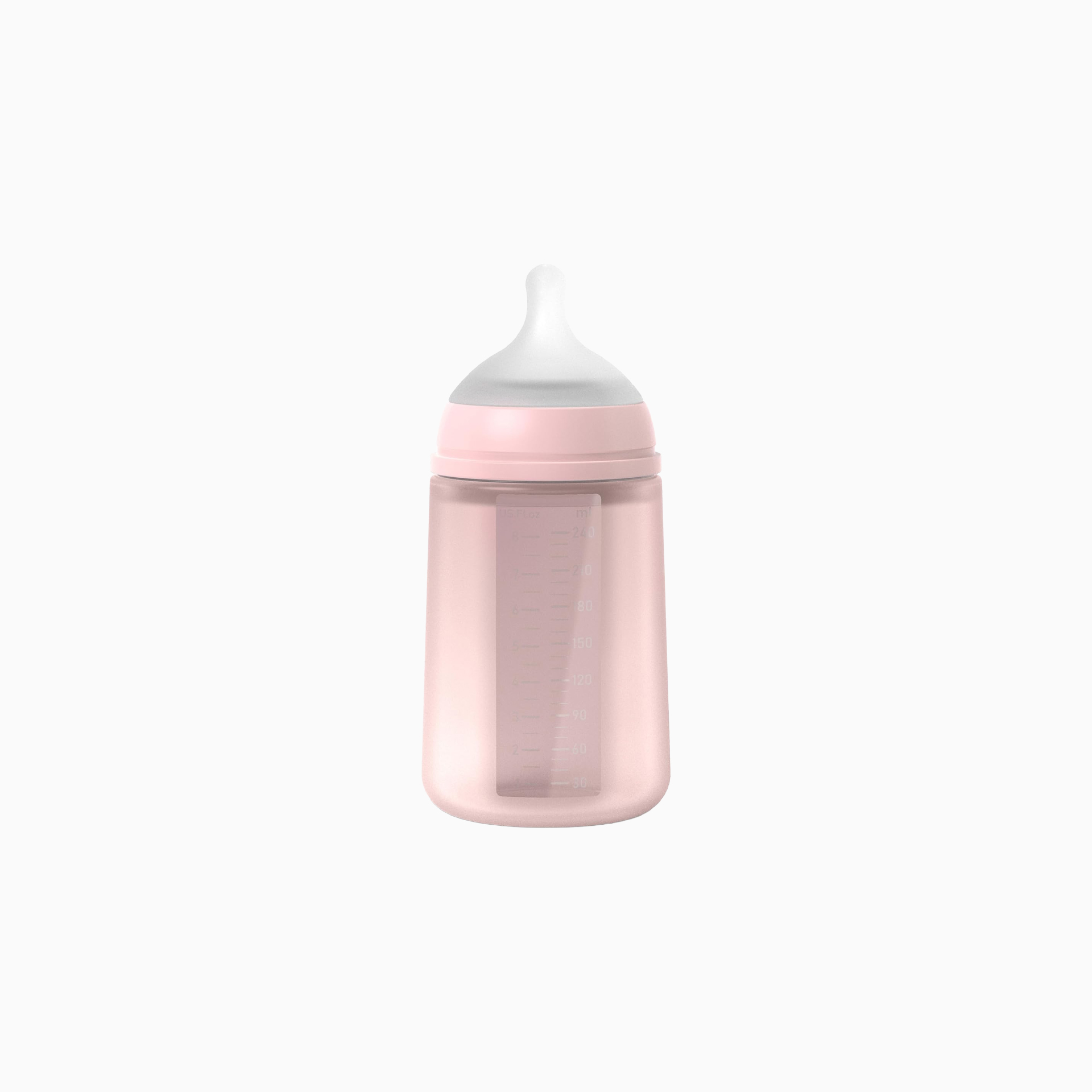 BIBERÃO SILICONE SOFT COLOR 240ML