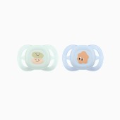 CHUPETAS ULTRA START DECO 0-2M AZUL/VERDE
