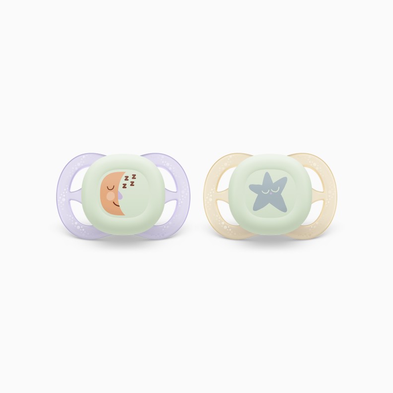 CHUPETAS ULTRA START NIGHT DECO 0-2M