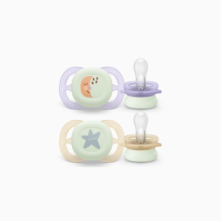 CHUPETAS ULTRA START NIGHT DECO 0-2M