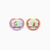 CHUPETAS ULTRA AIR NIGHT 18M+ LIL�S/CORAL