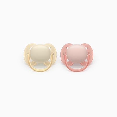 CHUPETAS ULTRA SOFT LISAS 0-6M - Image product