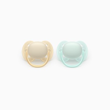 CHUPETAS ULTRA SOFT LISAS 0-6M