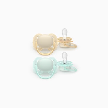 CHUPETAS ULTRA SOFT LISAS 0-6M
