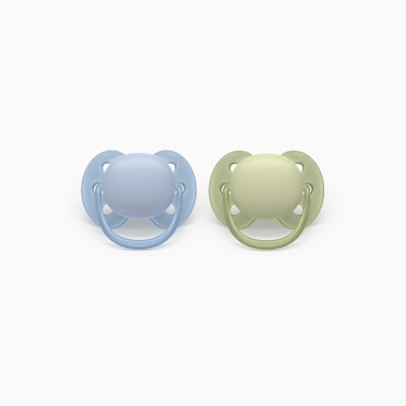 CHUPETAS ULTRA SOFT LISAS 0-6M
