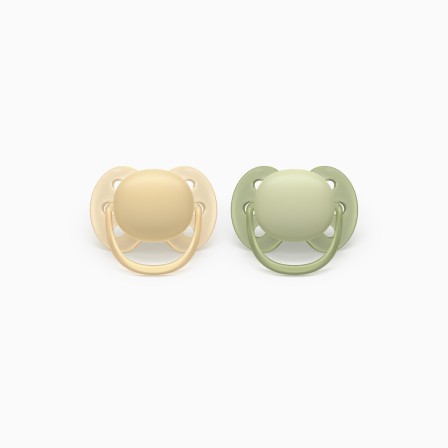 CHUPETAS ULTRA SOFT LISAS 6-18M - Image product