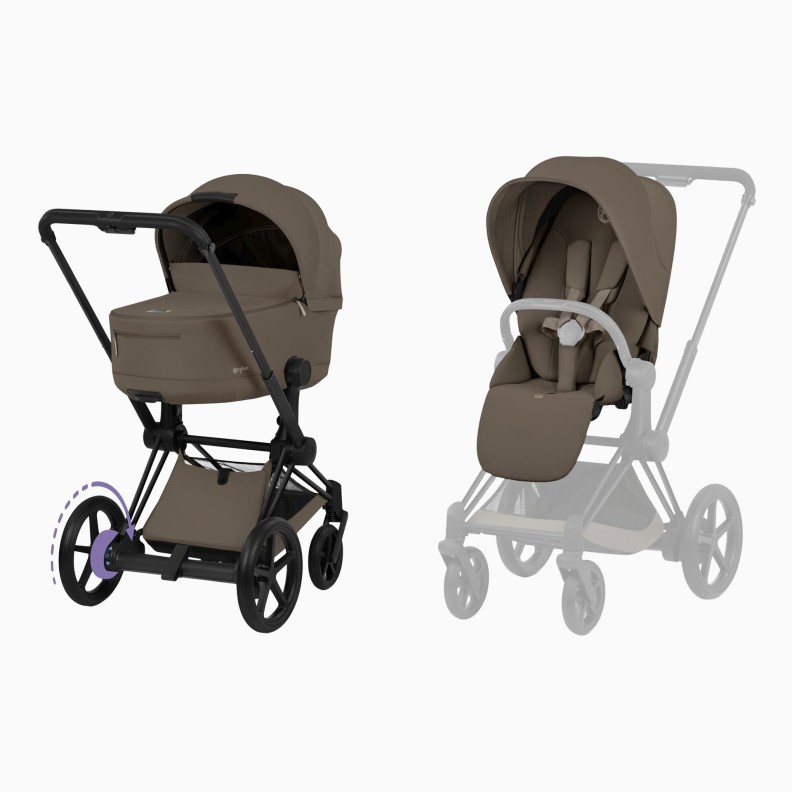 e-PRIAM COMFORT MATT BLACK + ALCOFA FOLD LUX