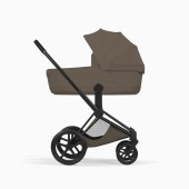 PRIAM COMFORT MATT BLACK + ALCOFA FOLD LUX COCONUT BROWN