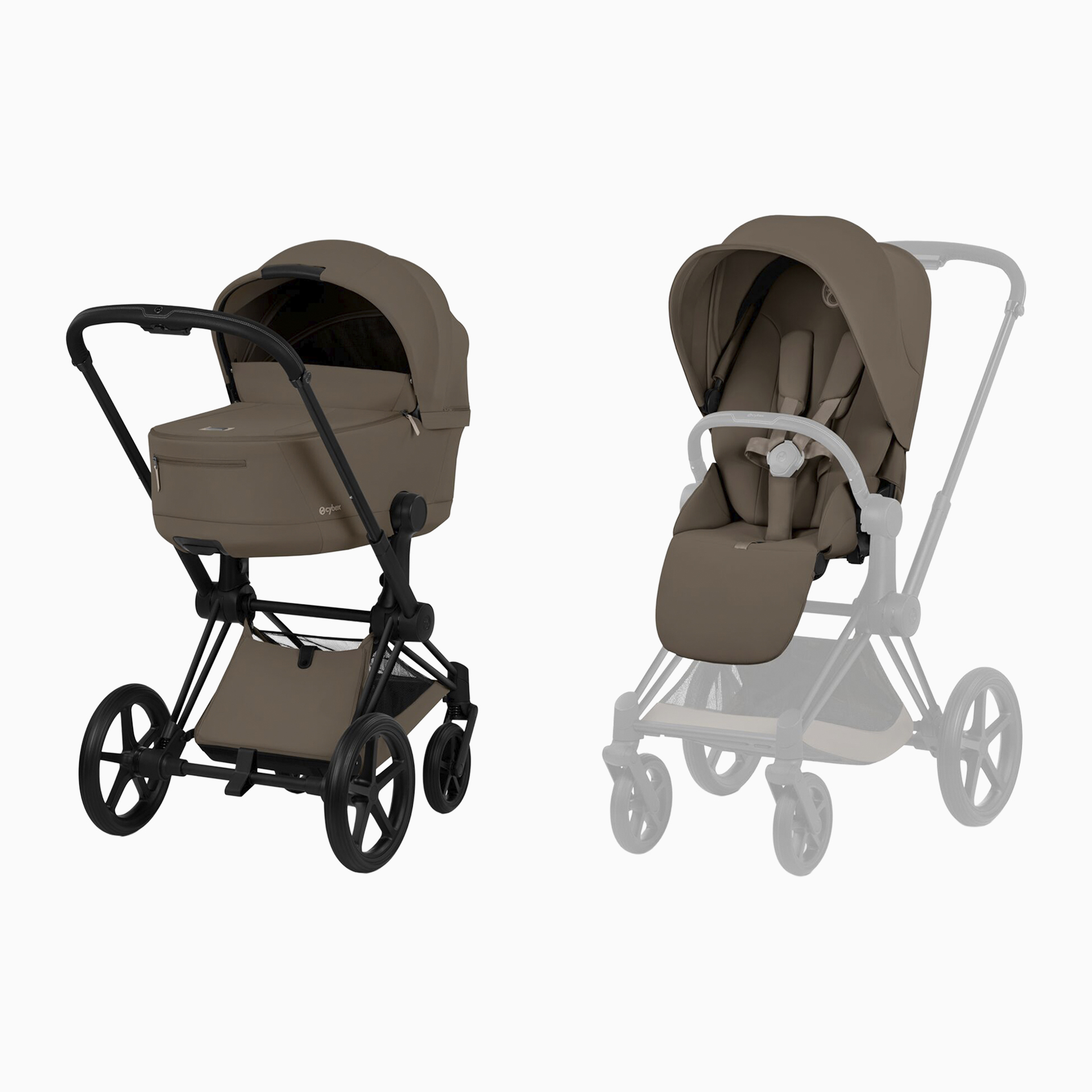PRIAM COMFORT MATT BLACK + ALCOFA FOLD LUX