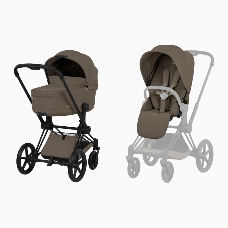 PRIAM COMFORT MATT BLACK + ALCOFA FOLD LUX