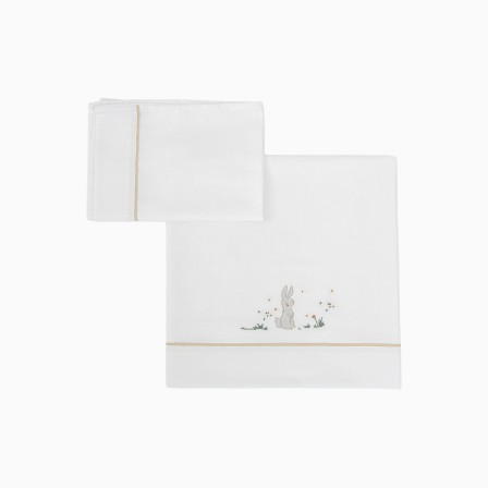 LEN��IS ALGOD�O CAMPO BRANCO/LINO - Image product