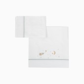 LEN��IS ALGOD�O ORBIT BRANCO/AZUL