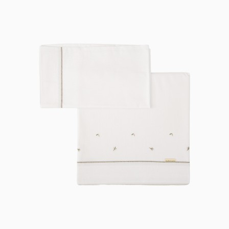 LEN��IS ALGOD�O CORNELIA BRANCO/VERDE - Image product