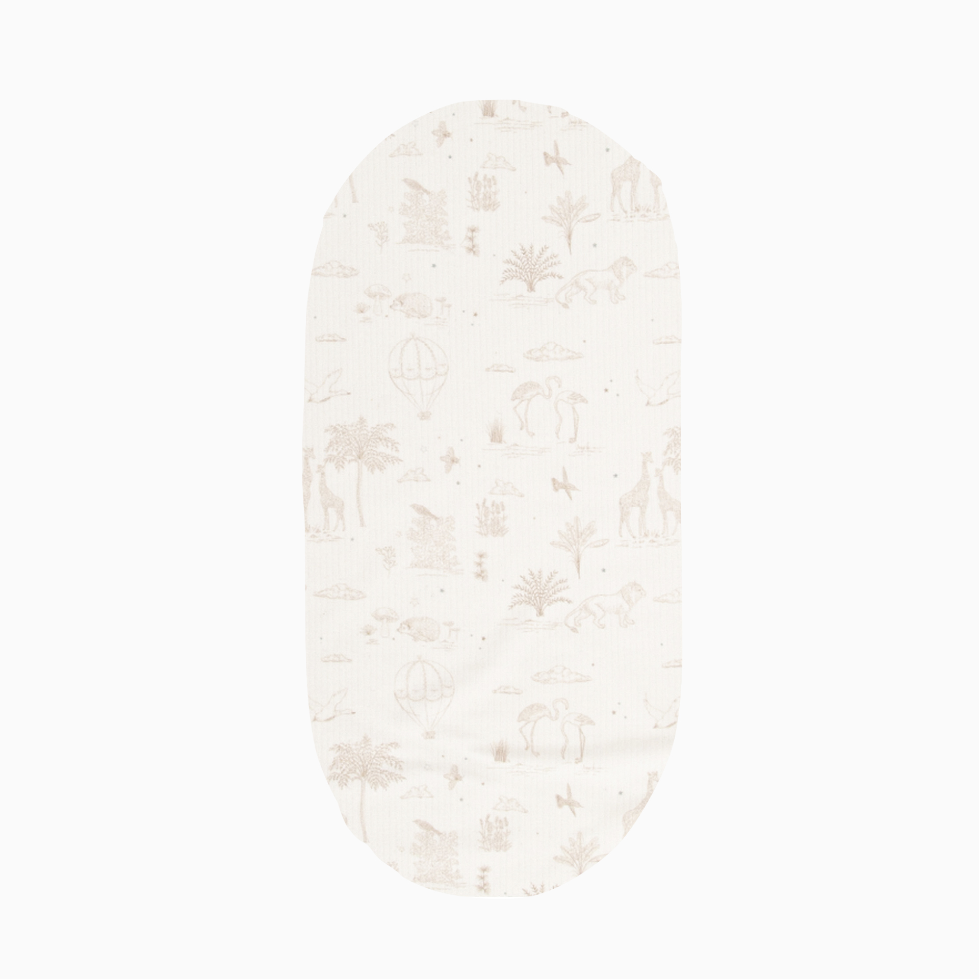LENÇOL PUNTO AJUSTÁVEL PARA ALCOFAS NOE BRANCO/LINO