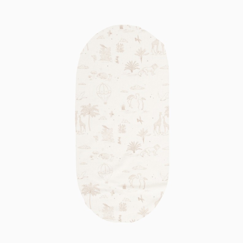 LENÇOL PUNTO AJUSTÁVEL PARA ALCOFAS NOE BRANCO/LINO