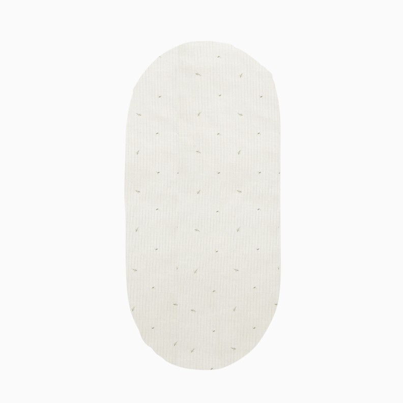 LENÇOL PUNTO AJUSTÁVEL PARA ALCOFAS CORNELIA BRANCO/VERDE